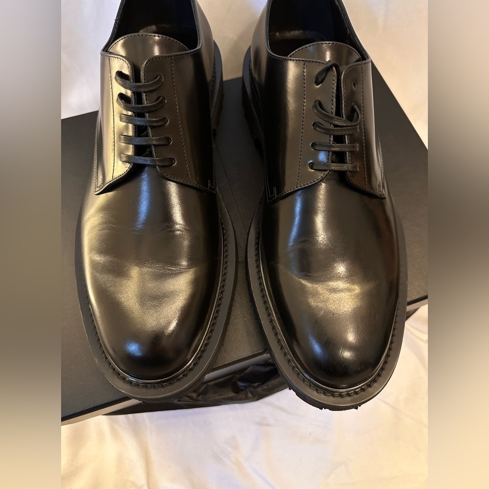 Saint Laurent Vaughn Oxford in Nero black formal dress shoe wedding groom IT 44 - Picture 3 of 16
